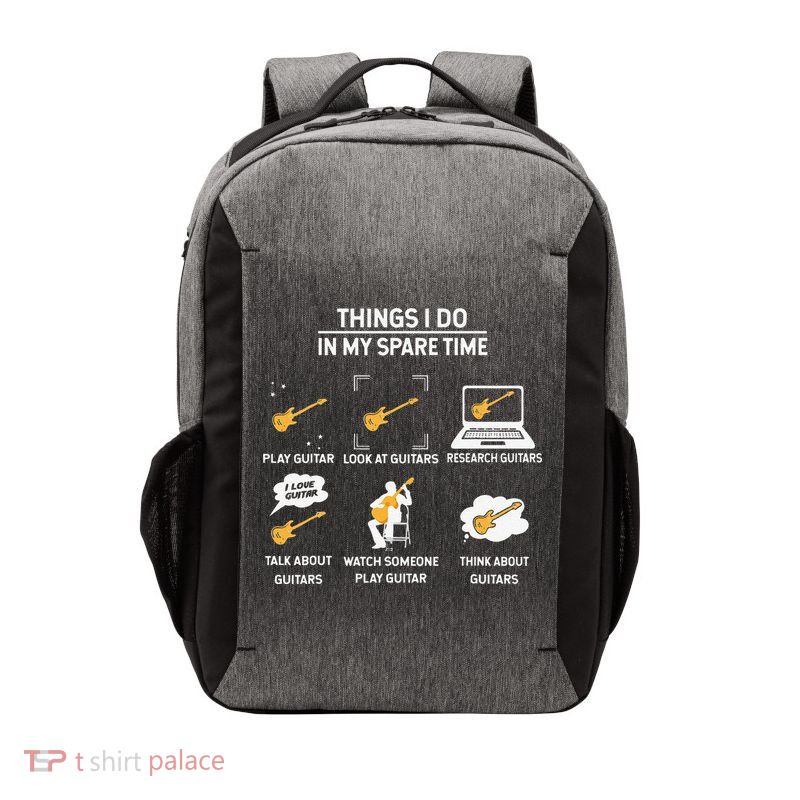 epiphone guitar tee guitar things i do in my spare time Vector Backpack