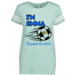 Emma Goes To Hawaii Enza Ladies Jersey Football T-Shirt