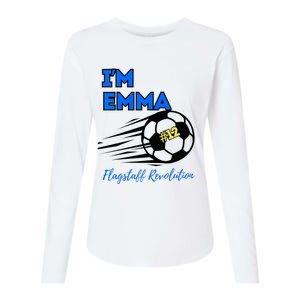 Emma Goes To Hawaii Womens Cotton Relaxed Long Sleeve T-Shirt