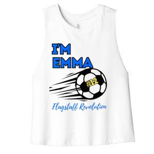 Emma Goes To Hawaii Women's Racerback Cropped Tank