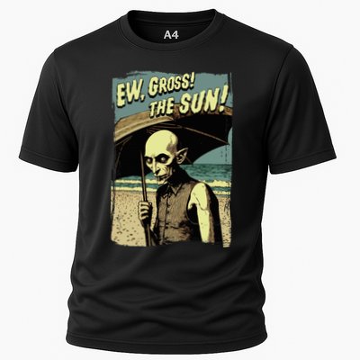 Ew Gross! The Sun! Vampire At The Sunny Beach Summer Goth Performance Shirt