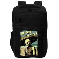 Ew Gross! The Sun! Vampire At The Sunny Beach Summer Goth Impact Tech Backpack