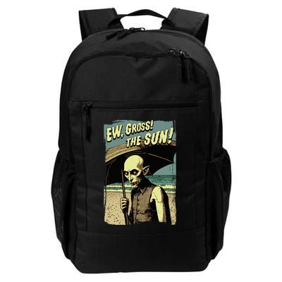 Ew Gross! The Sun! Vampire At The Sunny Beach Summer Goth Backpack
