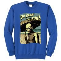 Ew Gross! The Sun! Vampire At The Sunny Beach Summer Goth Sweatshirt