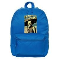 Ew Gross! The Sun! Vampire At The Sunny Beach Summer Goth 16 in Basic Backpack