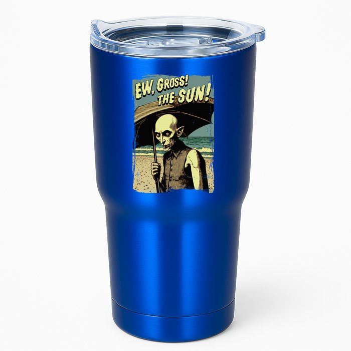 Ew Gross! The Sun! Vampire At The Sunny Beach Summer Goth Tumbler
