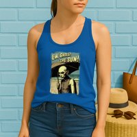 Ew Gross! The Sun! Vampire At The Sunny Beach Summer Goth Womens Tank Top
