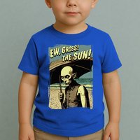 Ew Gross! The Sun! Vampire At The Sunny Beach Summer Goth Toddler T-Shirt