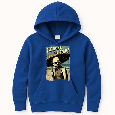 Ew Gross! The Sun! Vampire At The Sunny Beach Summer Goth Kids Hoodie