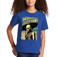 Ew Gross! The Sun! Vampire At The Sunny Beach Summer Goth Kids T-Shirt