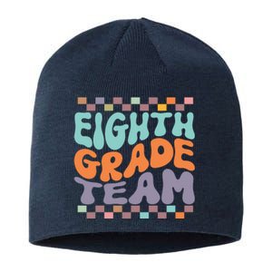 Eighth Grade Team Teacher Student Back To School 8th Grade Gift Sustainable Beanie