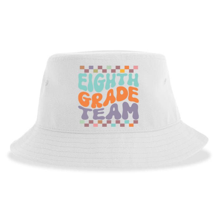 Eighth Grade Team Teacher Student Back To School 8th Grade Gift Sustainable Bucket Hat