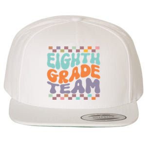 Eighth Grade Team Teacher Student Back To School 8th Grade Gift Wool Snapback Cap