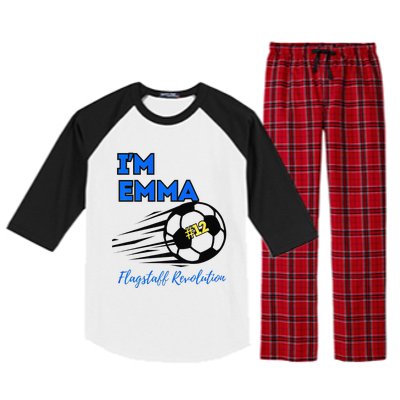 Emma Goes To Hawaii Premium Raglan Sleeve Pajama Set