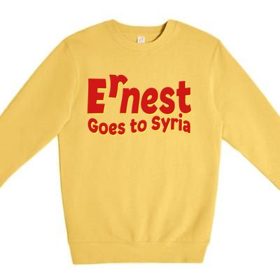 Ernest Goes To Syria Premium Crewneck Sweatshirt