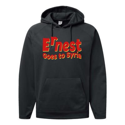 Ernest Goes To Syria Performance Fleece Hoodie