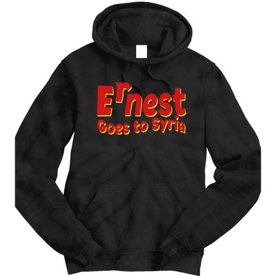 Ernest Goes To Syria Tie Dye Hoodie