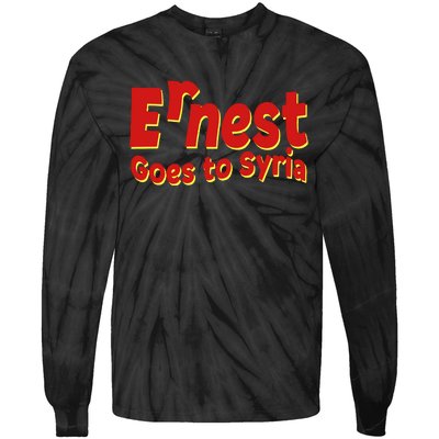 Ernest Goes To Syria Tie-Dye Long Sleeve Shirt