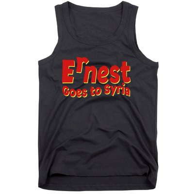 Ernest Goes To Syria Tank Top