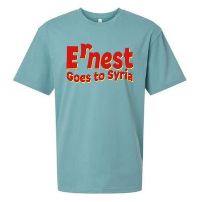 Ernest Goes To Syria Sueded Cloud Jersey T-Shirt