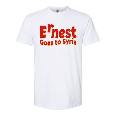 Ernest Goes To Syria Softstyle CVC T-Shirt