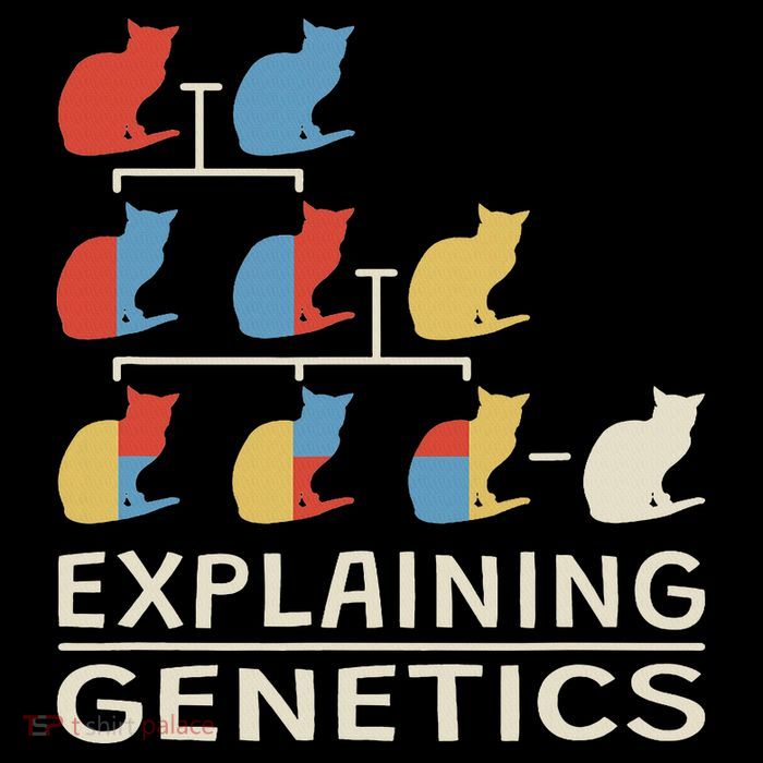 Explaining Genetics Teacher Genomics Biologist Genetics T-Shirt