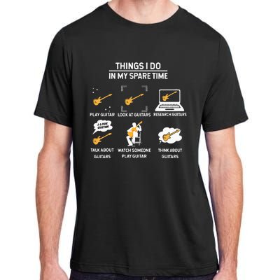 Epiphone Guitar Tee Guitar Things I Do In My Spare Time Adult ChromaSoft Performance T-Shirt