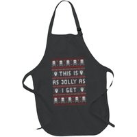 Emo Gothic Ugly Christmas Apron