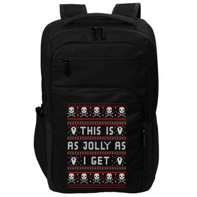 Emo Gothic Ugly Christmas Impact Tech Backpack