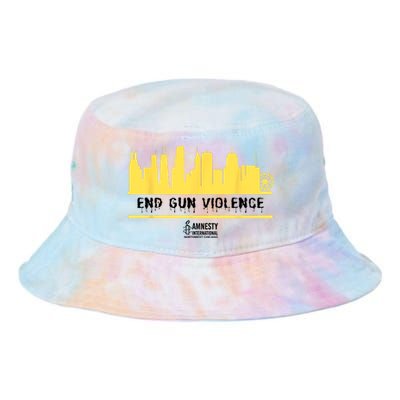 End Gun Violence Tie Dye Newport Bucket Hat