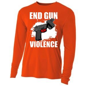 End Gun Violence Cooling Performance Long Sleeve Crew