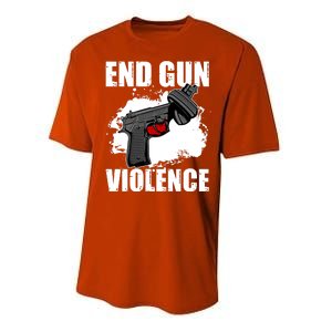 End Gun Violence Performance Sprint T-Shirt