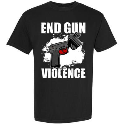 End Gun Violence Garment-Dyed Heavyweight T-Shirt