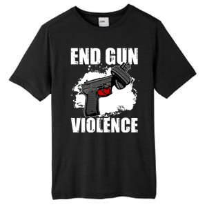 End Gun Violence Tall Fusion ChromaSoft Performance T-Shirt