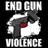 End Gun Violence Drawstring Bag
