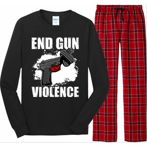 End Gun Violence Long Sleeve Pajama Set