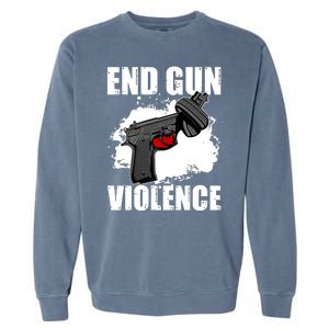 End Gun Violence Garment-Dyed Sweatshirt