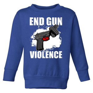 End Gun Violence Toddler Sweatshirt