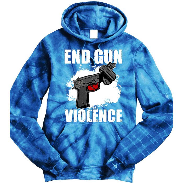 End Gun Violence Tie Dye Hoodie