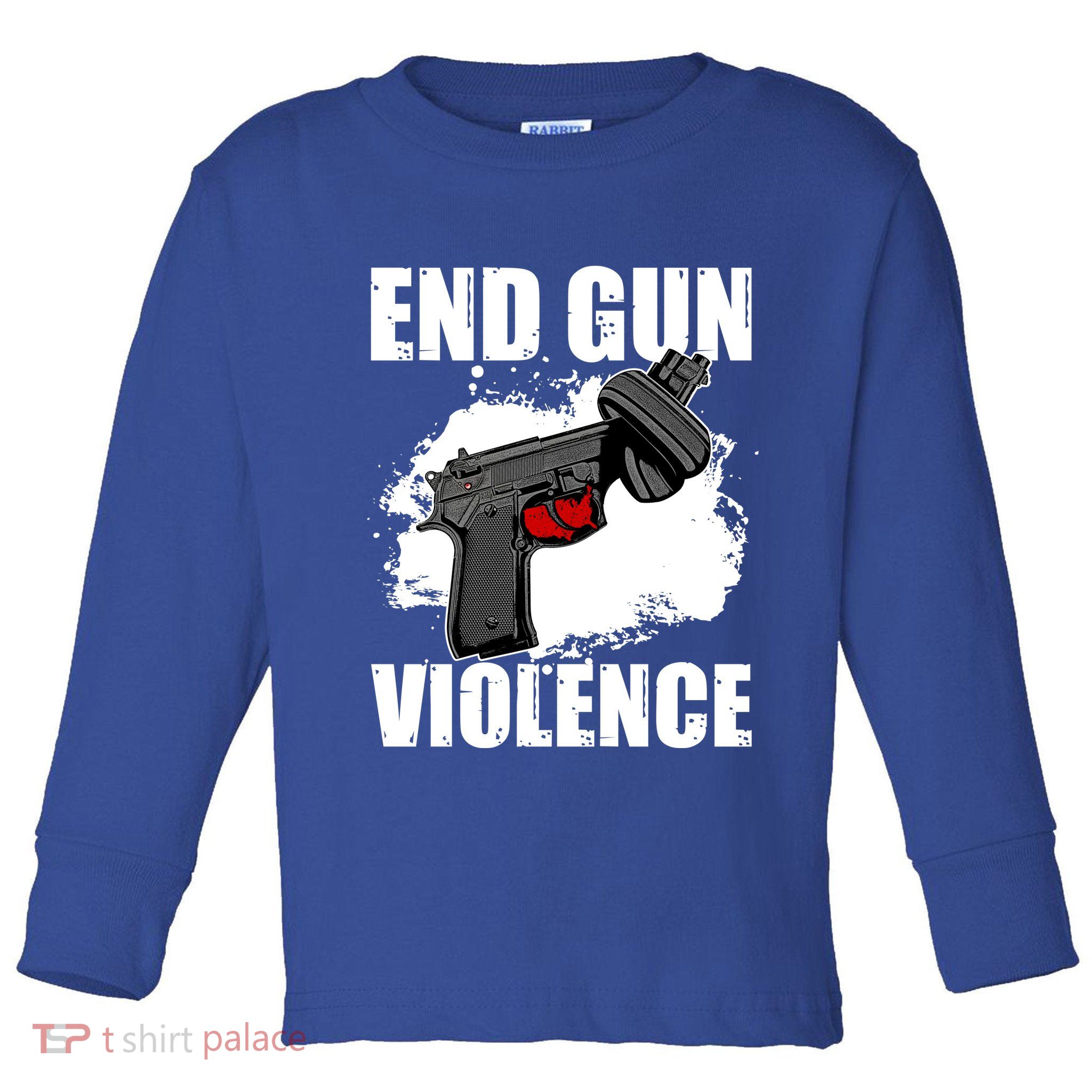 End Gun Violence Toddler Long Sleeve Shirt