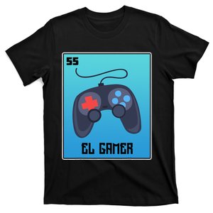 El Gamer Video Games Funny Mexican Lottery Parody Graphic T-Shirt