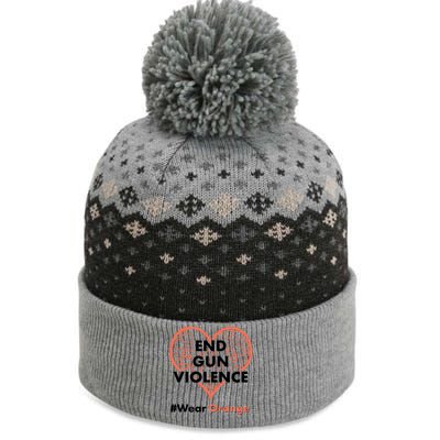 End Gun Violence #Wear Orange The Baniff Cuffed Pom Beanie