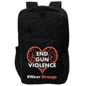 End Gun Violence #Wear Orange Impact Tech Backpack