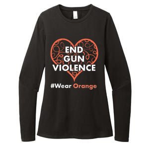 End Gun Violence #Wear Orange Womens CVC Long Sleeve Shirt