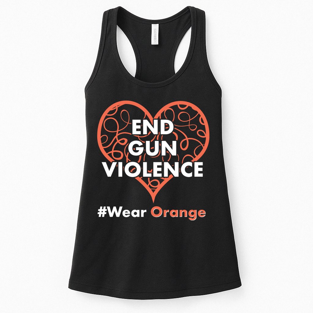 End Gun Violence #Wear Orange Womens Tank Top