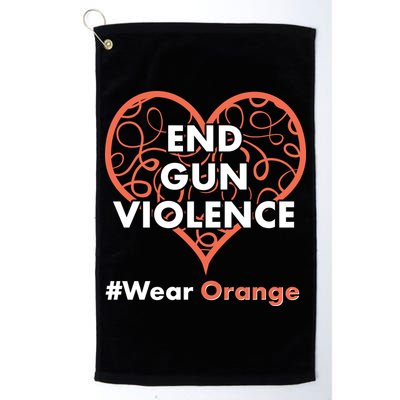 End Gun Violence #Wear Orange Golf Towel