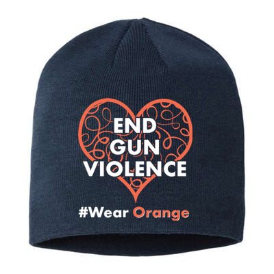 End Gun Violence #Wear Orange Sustainable Beanie