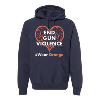 End Gun Violence #Wear Orange Premium Hoodie