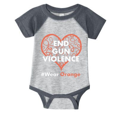 End Gun Violence #Wear Orange Infant Baby Jersey Bodysuit