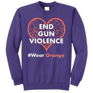 End Gun Violence #Wear Orange Sweatshirt